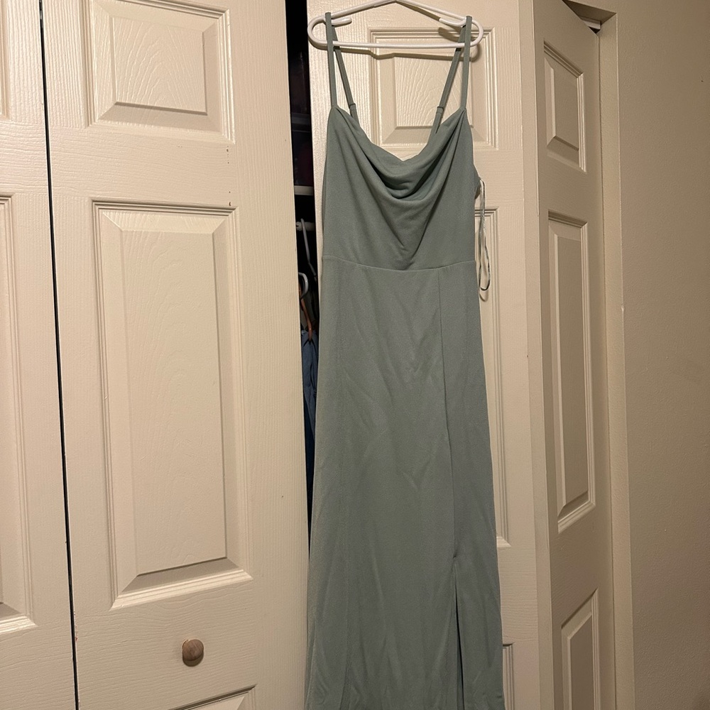 Elegant Green Women's Dress